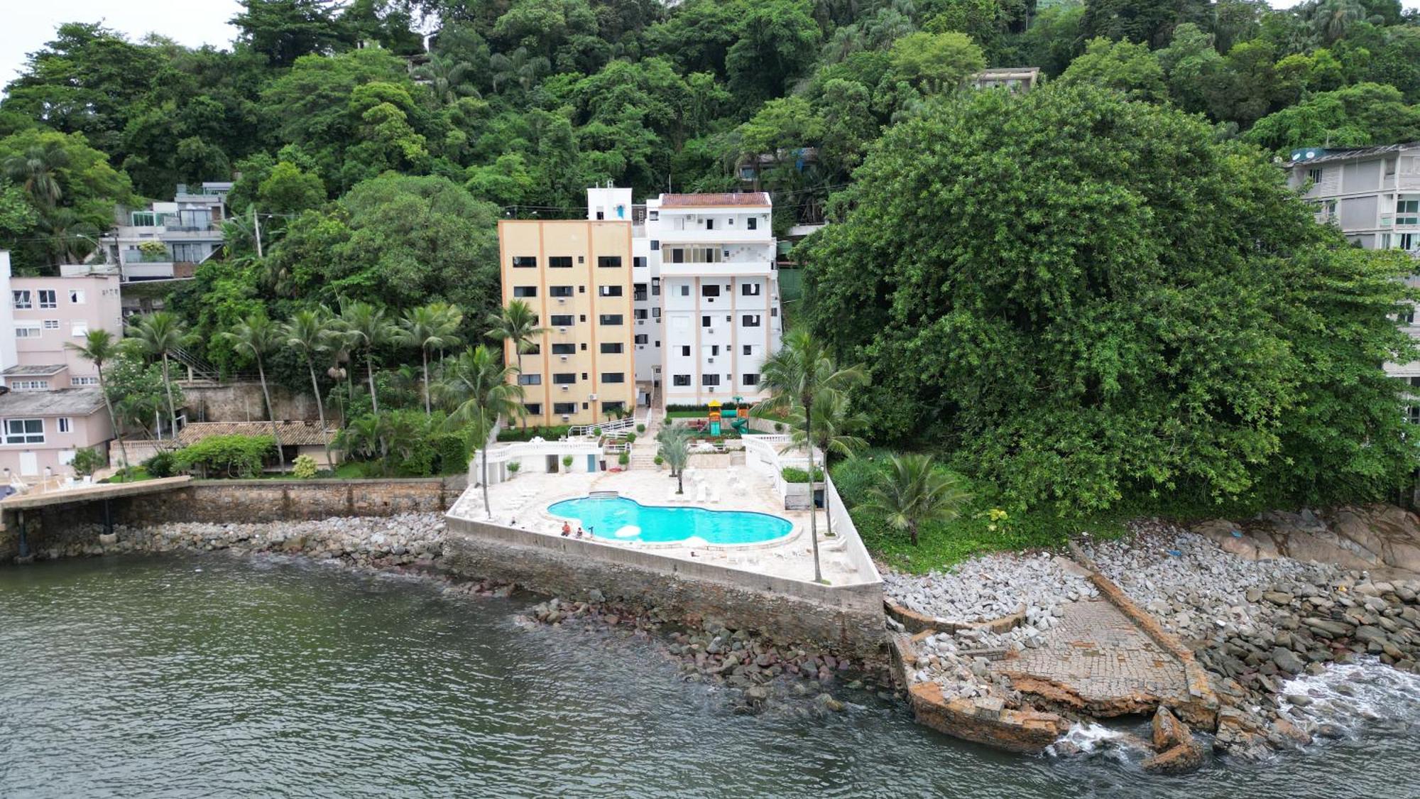 Ilha Porchat Hotel São Vicente Exterior foto